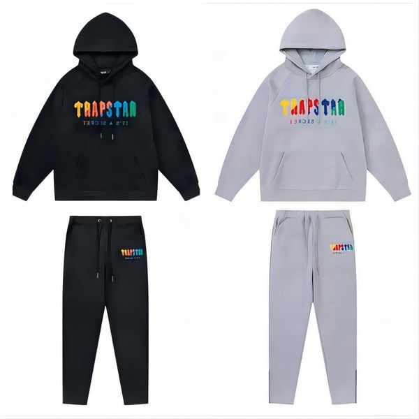 trapstar tracksuit hoodie rainbow scarf embroidered and velvet hooded sportswear close-up zipper pants casual guard pants trapstar hoodie ho, Gray
trapstar tracksuit hoodie rainbow scarf embroidered and velvet hooded sportswear close-up zipper pants casual guard pants trapstar hoodie ho, Gray