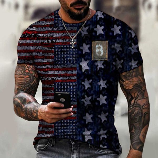 men's new world map digital printing t-shirt casual round neck short sleeve, White;black
men's new world map digital printing t-shirt casual round neck short sleeve, White;black
