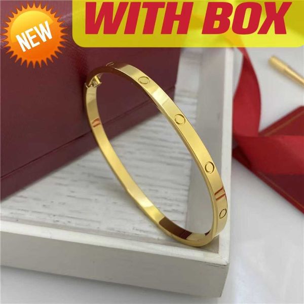 aaa highquality fashion gold bangle designer bracelet love bracelets famous luxury silver brand jewelry women rose couple screw thin 4mm sta, Black
aaa highquality fashion gold bangle designer bracelet love bracelets famous luxury silver brand jewelry women rose couple screw thin 4mm sta, Black