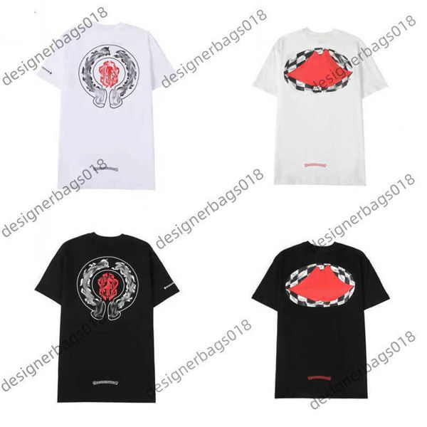 luxury classic women's t shirt brand tees men women sanskrit letter sweatshirts short sleeve horseshoe designer couple t-shirts cross, White
luxury classic women's t shirt brand tees men women sanskrit letter sweatshirts short sleeve horseshoe designer couple t-shirts cross, White