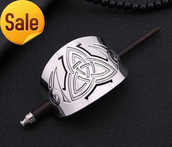 huilin jewelry viking jewelry valknut hair clips vintage plug-in hairpins head headdress hair holder charm religion dragon hairpin, Silver
huilin jewelry viking jewelry valknut hair clips vintage plug-in hairpins head headdress hair holder charm religion dragon hairpin, Silver