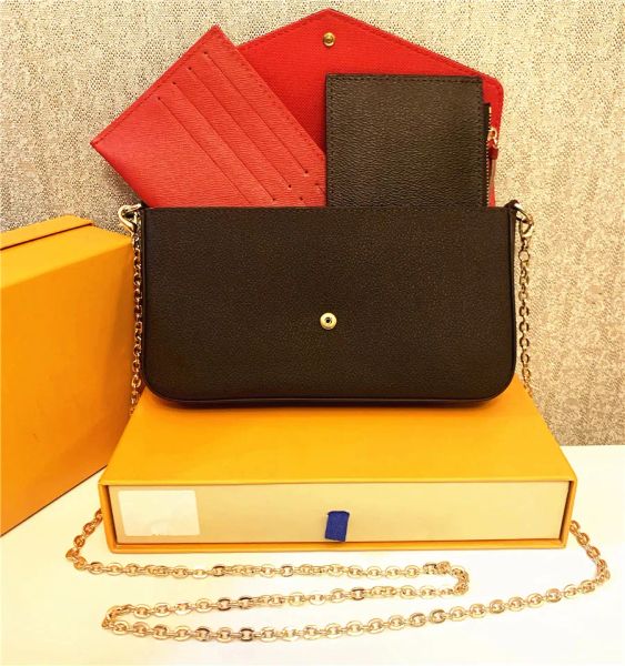 handbags purses bags fashion women shoulder bag three-piece combination bags size 21cm 61276 with box crossbody designer handbag purse
handbags purses bags fashion women shoulder bag three-piece combination bags size 21cm 61276 with box crossbody designer handbag purse