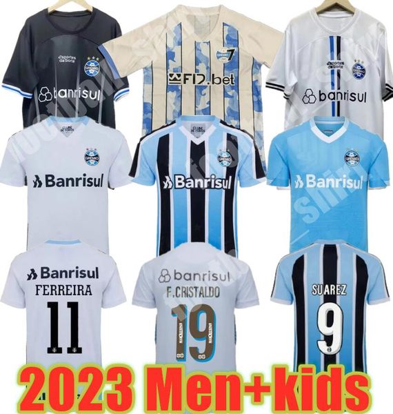 gremio 2023 soccer jerseys kids kit 23/24 luis suarez f.carballo camisetas futebol football shirt home away copa libertadores cup ferreira c, Black;yellow
gremio 2023 soccer jerseys kids kit 23/24 luis suarez f.carballo camisetas futebol football shirt home away copa libertadores cup ferreira c, Black;yellow