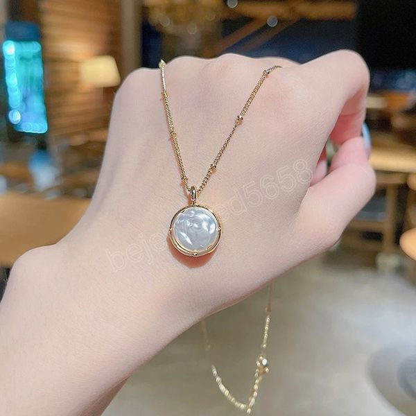 charming round cut white opal stone pendant necklace for women clavicle chain jewelry charm gift, Silver
charming round cut white opal stone pendant necklace for women clavicle chain jewelry charm gift, Silver