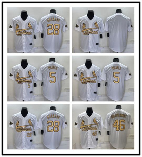 baseball jerseys new all-star baseball jersey cardina 28#5#46# elite edition fan edition embroidered baseball top, Blue;black
baseball jerseys new all-star baseball jersey cardina 28#5#46# elite edition fan edition embroidered baseball top, Blue;black