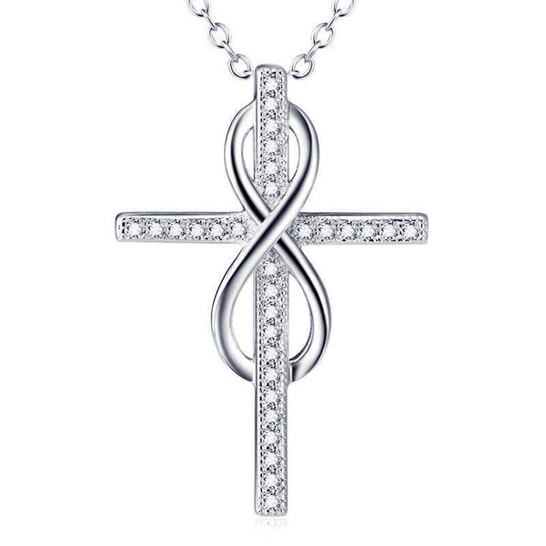 pendant necklaces gnx11444 christ religious 925 sterling silver diamond infinity jesus cross necklace pendant jewelry with cz
pendant necklaces gnx11444 christ religious 925 sterling silver diamond infinity jesus cross necklace pendant jewelry with cz