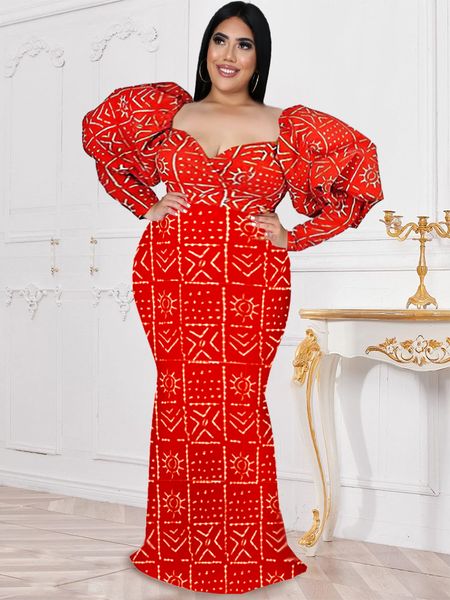 plus size dresses long prom size lantern sleeve red printed high waist mermaid evening cocktail party event gowns outfits 4xl 230201, Black
plus size dresses long prom size lantern sleeve red printed high waist mermaid evening cocktail party event gowns outfits 4xl 230201, Black