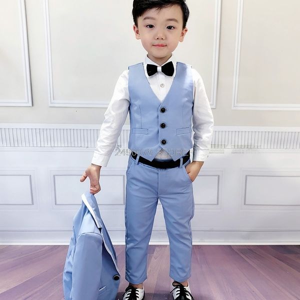 suits flower boys tuxedo suit for wedding kids birthday party dress blazervestpant 3pcs clothing set children ceremony costume 230201, Black
suits flower boys tuxedo suit for wedding kids birthday party dress blazervestpant 3pcs clothing set children ceremony costume 230201, Black