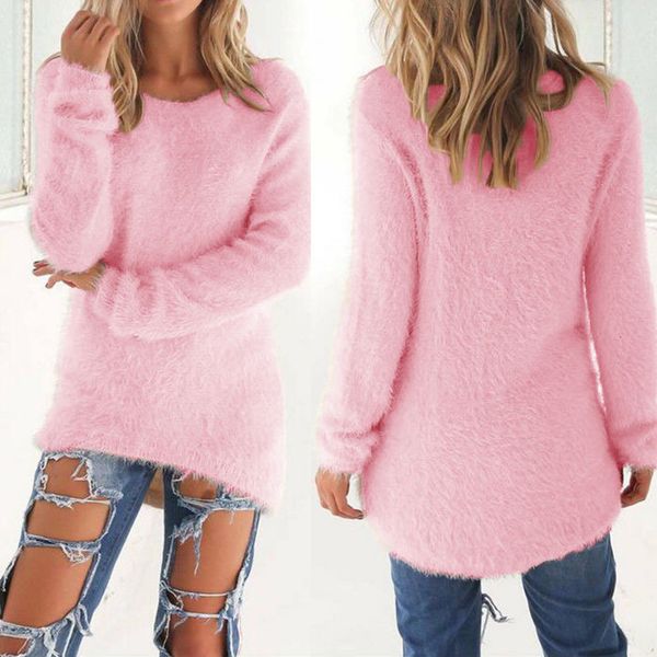 women's sweaters women warm spring o-neck loose cotton knitted long pullover casual oversize blouse 230201, White;black
women's sweaters women warm spring o-neck loose cotton knitted long pullover casual oversize blouse 230201, White;black