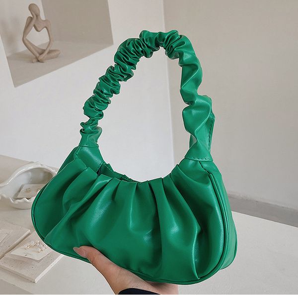 2022 solid color cloud pleated handlebags for women pu bags leisure armpit bag shopping shoulder bags dumpling handbag female
2022 solid color cloud pleated handlebags for women pu bags leisure armpit bag shopping shoulder bags dumpling handbag female
