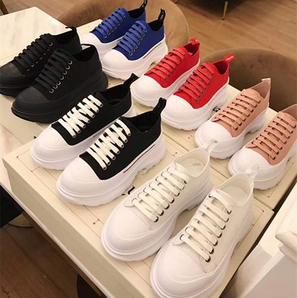 low 2023 alexander tread slick boot shoes women men canvas shoe casual sneakers deck lace-up rubber soles platform trainers mc sports walkin, Black
low 2023 alexander tread slick boot shoes women men canvas shoe casual sneakers deck lace-up rubber soles platform trainers mc sports walkin, Black