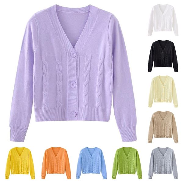 women's knits tees cardigan sweater 11 colors autumn spring korean fashion style knitted v neck solid for women casual office lady loos, White
women's knits tees cardigan sweater 11 colors autumn spring korean fashion style knitted v neck solid for women casual office lady loos, White