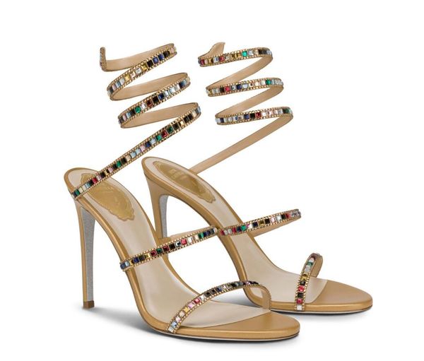 luxury design perfect summer women sandal high heels rene-c cleo crystal sandals strappy high stiletto heels stud jewel sandals party shoes, Black
luxury design perfect summer women sandal high heels rene-c cleo crystal sandals strappy high stiletto heels stud jewel sandals party shoes, Black