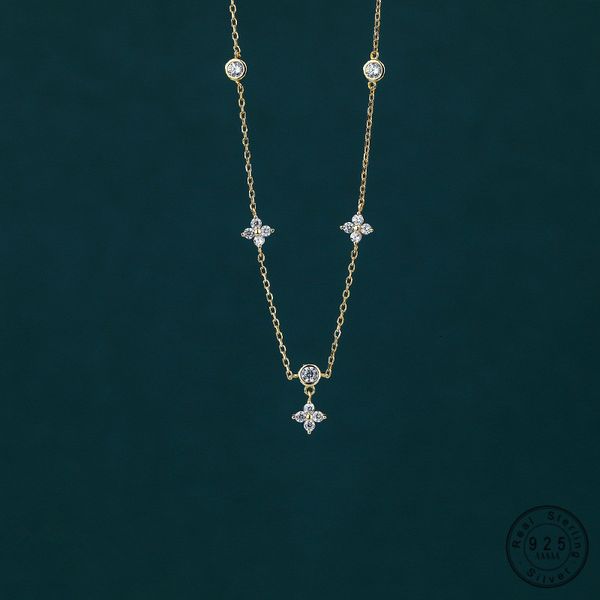 pendant necklaces 925 sterling silver inlaid zircon flower necklace for women exquisite sweet wedding jewelry accessories gifts 230131
pendant necklaces 925 sterling silver inlaid zircon flower necklace for women exquisite sweet wedding jewelry accessories gifts 230131