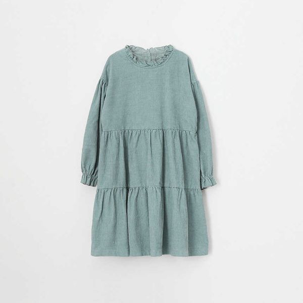 girl's dresses 2022 spring teen girls mid length corduroy dress children elegant casual clothing solid kids cotton soft clothes fashion, Red;yellow
girl's dresses 2022 spring teen girls mid length corduroy dress children elegant casual clothing solid kids cotton soft clothes fashion, Red;yellow