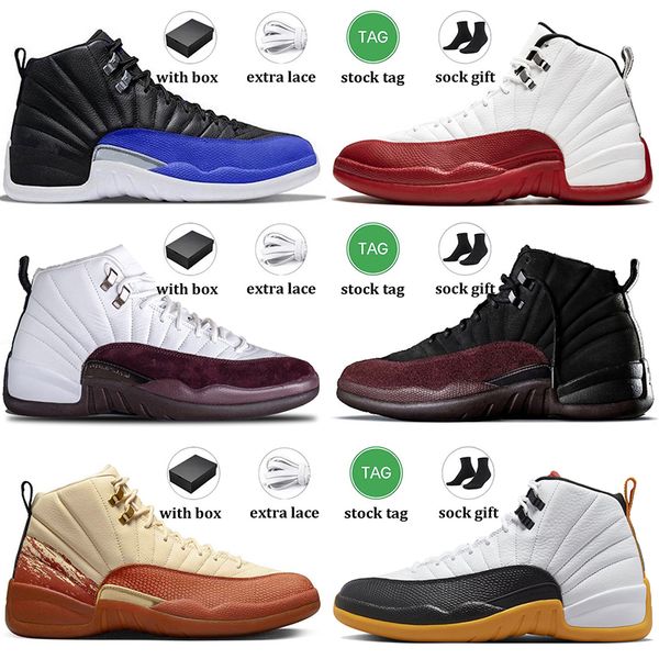 jumpman 12 12s men basketball shoes retros cherry a ma maniere stealth floral black taxi hyper royal playoffs reverse flu game jordens train
jumpman 12 12s men basketball shoes retros cherry a ma maniere stealth floral black taxi hyper royal playoffs reverse flu game jordens train