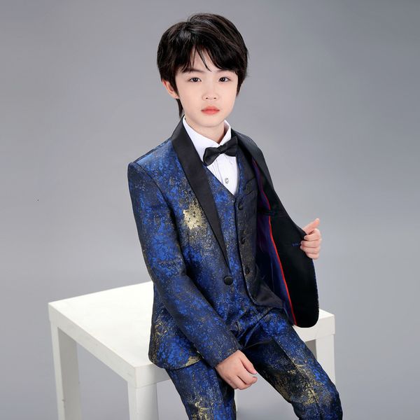 suits child formal dress suit set handsome british flower boy wedding host piano partu costume kids blazer vest pants bowtie outfit 230201, Black
suits child formal dress suit set handsome british flower boy wedding host piano partu costume kids blazer vest pants bowtie outfit 230201, Black