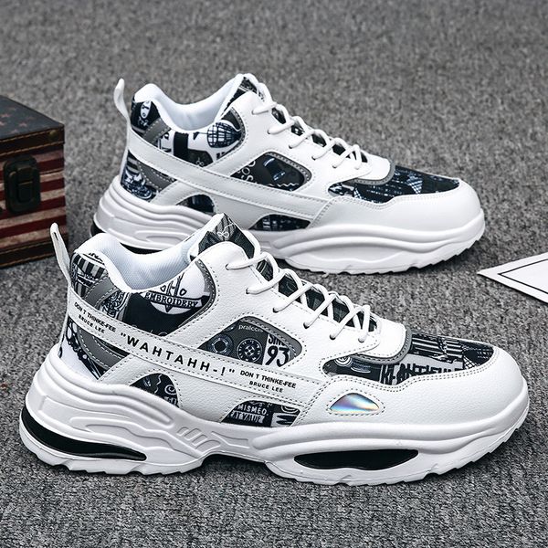 dress shoes lace-up men sneakers trend fashion casual all-match breathable non-slip platform plus size zapatillas hombre 230201, Black
dress shoes lace-up men sneakers trend fashion casual all-match breathable non-slip platform plus size zapatillas hombre 230201, Black