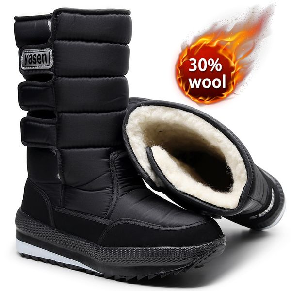 boots snow boots men waterproof mens winter with fur shoes slip-resistant men platform thick plush warm plus size 230201, Black
boots snow boots men waterproof mens winter with fur shoes slip-resistant men platform thick plush warm plus size 230201, Black