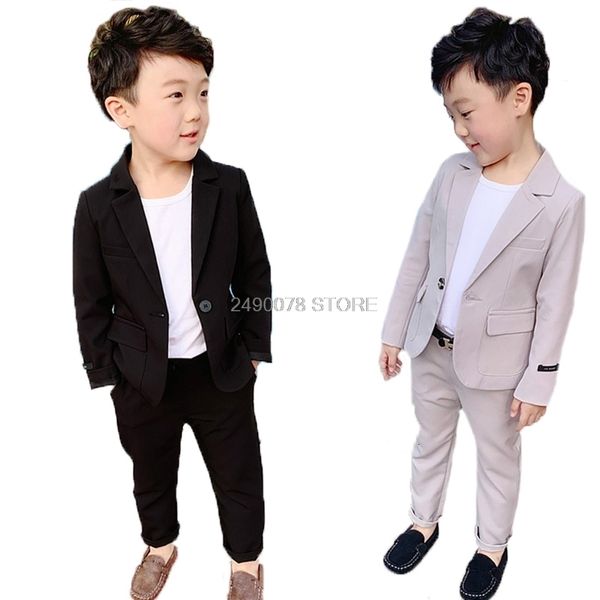 suits kids wedding suit jacketpants 2pcs clothing set flower boys formal tuxedos children host dance performance party dress costume 230201, Black
suits kids wedding suit jacketpants 2pcs clothing set flower boys formal tuxedos children host dance performance party dress costume 230201, Black