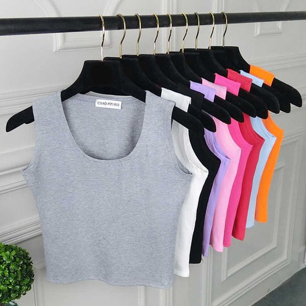 women's tanks camis black round neck sleeveless harajuku women's t-shirt cotton crop women's shirt girls lady tee streetwear, White
women's tanks camis black round neck sleeveless harajuku women's t-shirt cotton crop women's shirt girls lady tee streetwear, White