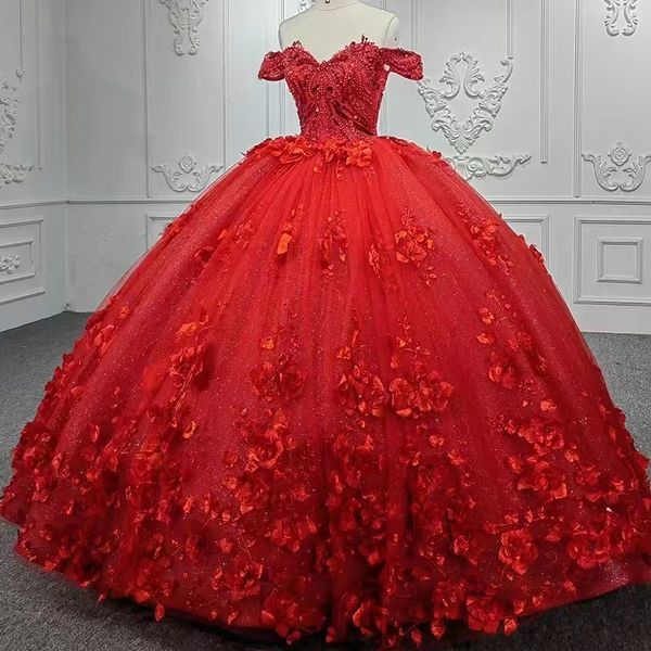 sparkling red floral quinceanera dresses pearls beading off shoulder long luxury 15 girls debutante dress floor length flowers prom party ba, Blue;red
sparkling red floral quinceanera dresses pearls beading off shoulder long luxury 15 girls debutante dress floor length flowers prom party ba, Blue;red