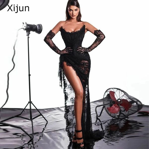 set party dresses romantic lace evening dress strapless half sleeves summer long prom gowns saudi arabia for special occasion plus size 2301, Red;black
set party dresses romantic lace evening dress strapless half sleeves summer long prom gowns saudi arabia for special occasion plus size 2301, Red;black