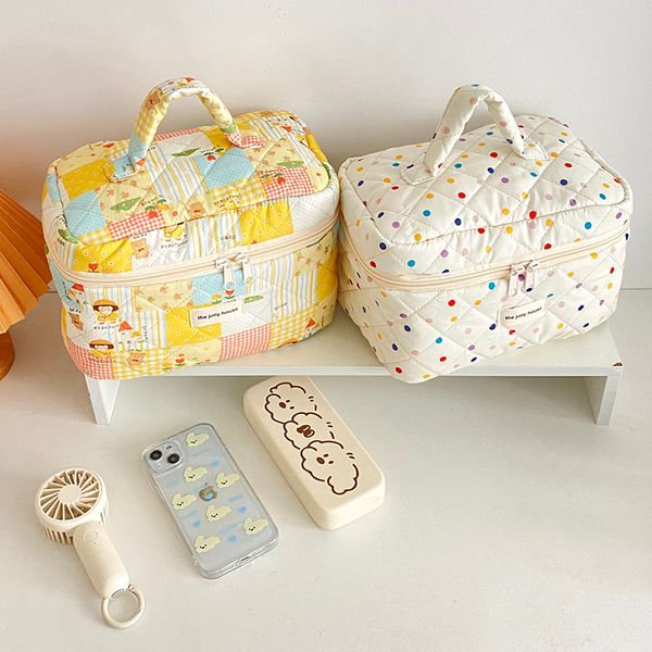 cosmetic bags cases portable toiletry case for girl quilting cotton makeup bag women zipper cosmetic organizer pouch female cloth box shape
cosmetic bags cases portable toiletry case for girl quilting cotton makeup bag women zipper cosmetic organizer pouch female cloth box shape