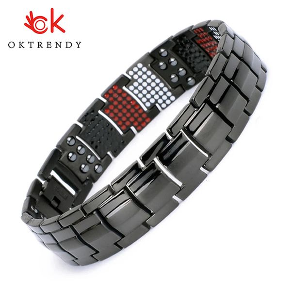 charm bracelets 100% pure magnetic bracelet men black chain men bracelet hematite health energy bracelet for women benefits 230131, Golden;silver
charm bracelets 100% pure magnetic bracelet men black chain men bracelet hematite health energy bracelet for women benefits 230131, Golden;silver