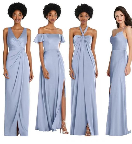 satin bridesmaid dresses formal dresses show thin and cover meat luxury dresses gfa77, White;pink
satin bridesmaid dresses formal dresses show thin and cover meat luxury dresses gfa77, White;pink