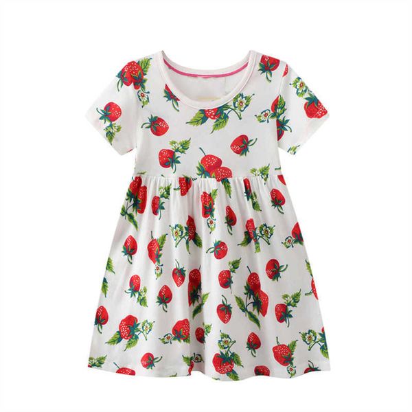 girl's dresses little maven 2023 baby girls strawberry lovely dress toddler infant kids casual clothes pretty wear 2-7 year 0131, Red;yellow
girl's dresses little maven 2023 baby girls strawberry lovely dress toddler infant kids casual clothes pretty wear 2-7 year 0131, Red;yellow
