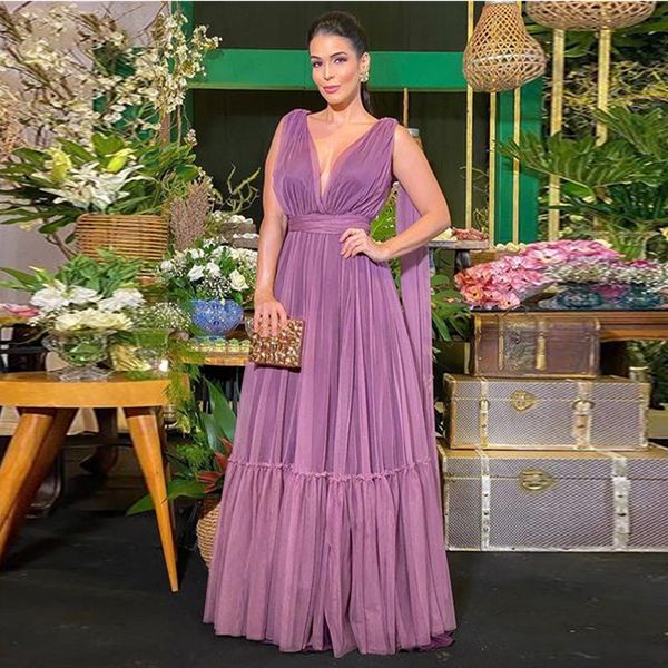 formal elegant prom dresses tulle deep v neck pleat long evening gowns robes de soiree party 2023 custom make, Black
formal elegant prom dresses tulle deep v neck pleat long evening gowns robes de soiree party 2023 custom make, Black