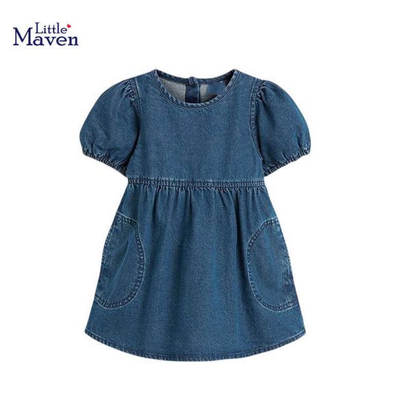 girl's little maven girls denim 2 to 8years children casual es solid colors school student dress kids clothes 0131, Red;yellow
girl's little maven girls denim 2 to 8years children casual es solid colors school student dress kids clothes 0131, Red;yellow