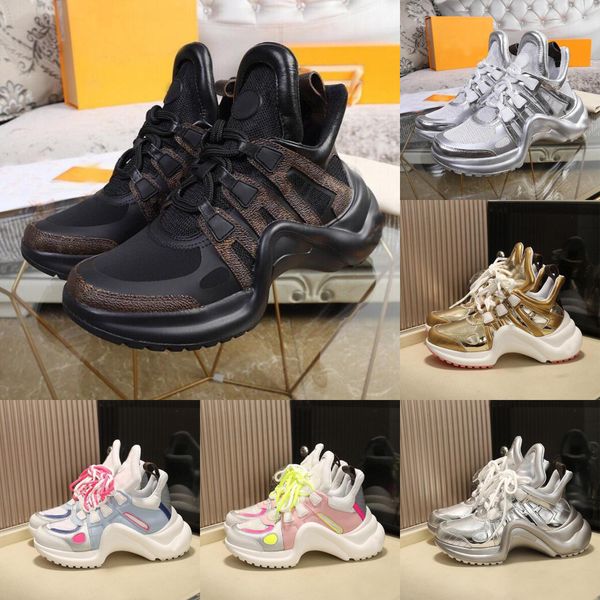 designer archlight sneakers runway dress shoes lace up white trainer chunky trainers leather sneakers, Black
designer archlight sneakers runway dress shoes lace up white trainer chunky trainers leather sneakers, Black