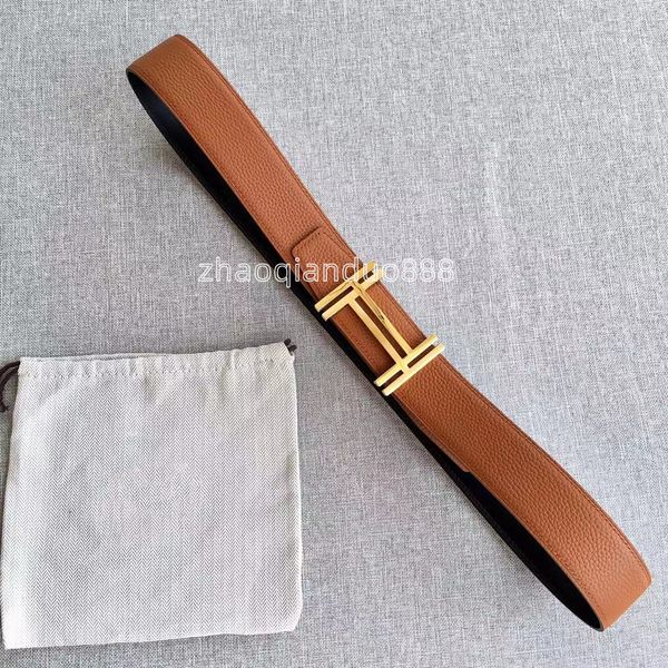 h togo leather belts for men designer luxury letter buckle belt women's fashionable men charm decoration38 mm he02, Black;brown
h togo leather belts for men designer luxury letter buckle belt women's fashionable men charm decoration38 mm he02, Black;brown