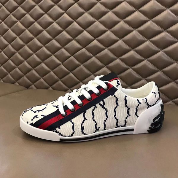 Image of The latest sale men&#039;s shoe retro low-top printing sneakers design mesh pull-on luxury ladies fashion breathable casual shoes kq1jkrtddd0000004