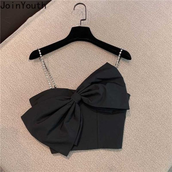 women's tanks camis joinyouth lady crop mujer summer clothing diamond bow backless tanks harajuku temperament tees korean fashion camis, White
women's tanks camis joinyouth lady crop mujer summer clothing diamond bow backless tanks harajuku temperament tees korean fashion camis, White