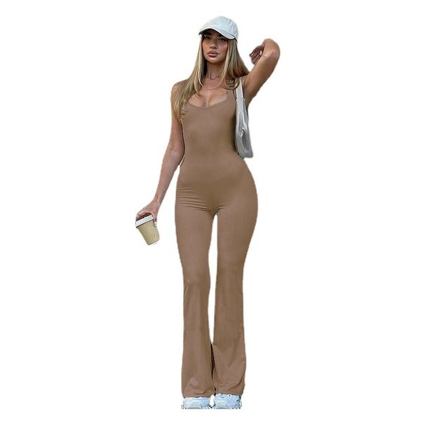 women jumpsuits sleeveless spaghetti strap halter bodycon bell flare pants club party one piece jumpsuits rompers, Black;white
women jumpsuits sleeveless spaghetti strap halter bodycon bell flare pants club party one piece jumpsuits rompers, Black;white