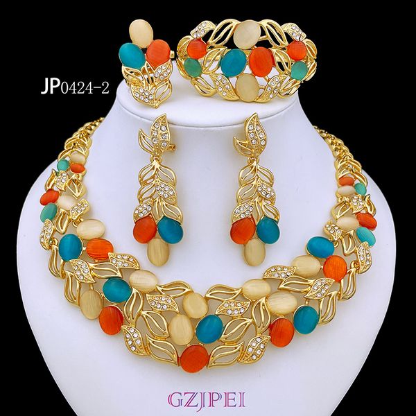 wedding jewelry sets opal for women necklace set earrings charm bracelet bridal 230131, Slivery;golden
wedding jewelry sets opal for women necklace set earrings charm bracelet bridal 230131, Slivery;golden