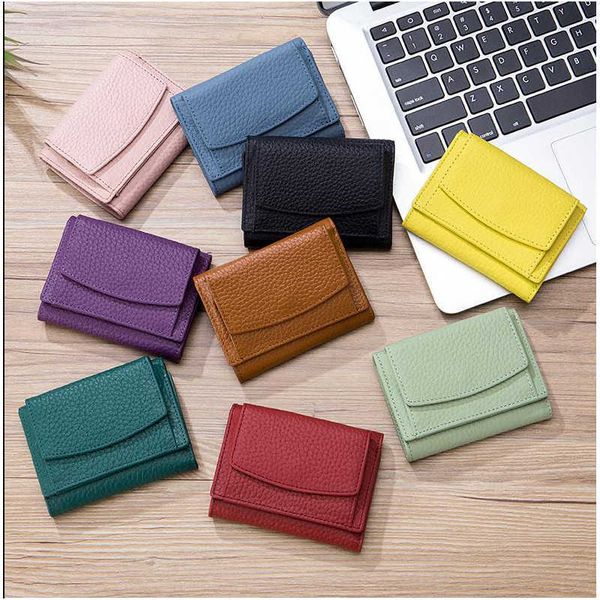 wallets sellt women's leather small triple japanese style coin purseladies mini short pocket purse y2301, Red;black
wallets sellt women's leather small triple japanese style coin purseladies mini short pocket purse y2301, Red;black