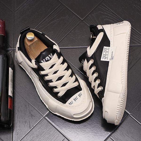 luxury designer tide casual shoes man canvas sneakers loafers classics walking shoes comfort thick bottom, Black
luxury designer tide casual shoes man canvas sneakers loafers classics walking shoes comfort thick bottom, Black
