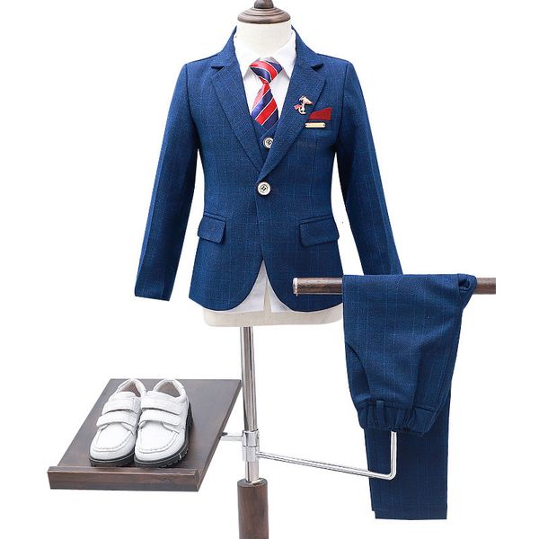 suits children's formal 4pcs suit sets flower boy wedding party prom birthday dress costume kids blazer vest shirts pants outfits 23013, Black
suits children's formal 4pcs suit sets flower boy wedding party prom birthday dress costume kids blazer vest shirts pants outfits 23013, Black