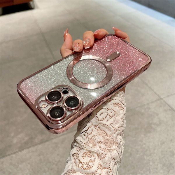 for magsafe plating gradient glitter clear cases for iphone 14 plus case 11 12 13 pro max soft silicone magnetic wireless charge cover
for magsafe plating gradient glitter clear cases for iphone 14 plus case 11 12 13 pro max soft silicone magnetic wireless charge cover