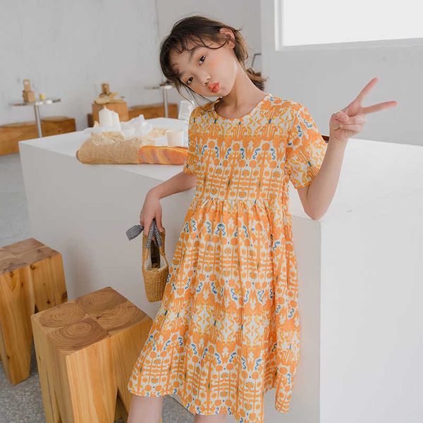 girl's 6 to 16 years kids and teen summer casual dress korean printed girls clothes children beach dresses #8846 0131, Red;yellow
girl's 6 to 16 years kids and teen summer casual dress korean printed girls clothes children beach dresses #8846 0131, Red;yellow