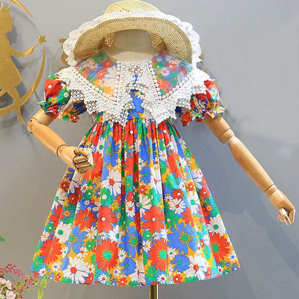 girl's es no hat european american style summer new children's clothing girls baby kids princess party lace lapel floral dress 013, Red;yellow
girl's es no hat european american style summer new children's clothing girls baby kids princess party lace lapel floral dress 013, Red;yellow