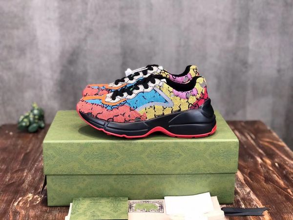 rhyton sneaker men women casual shoes designer canvas leather g pattern rubber sole red green dress sneaker 35-45, Red;white
rhyton sneaker men women casual shoes designer canvas leather g pattern rubber sole red green dress sneaker 35-45, Red;white