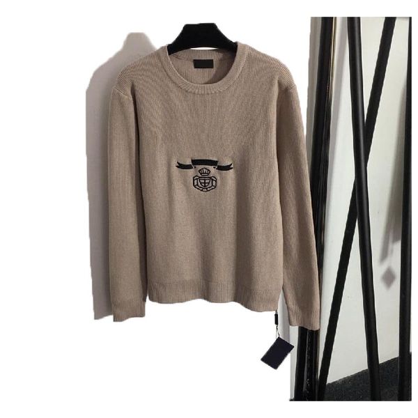 22ss weater womens sweaters sweater autumn round neck striped fashion long sleeve women high end jacquard cardigan knitting sweaters coats, White;black
22ss weater womens sweaters sweater autumn round neck striped fashion long sleeve women high end jacquard cardigan knitting sweaters coats, White;black