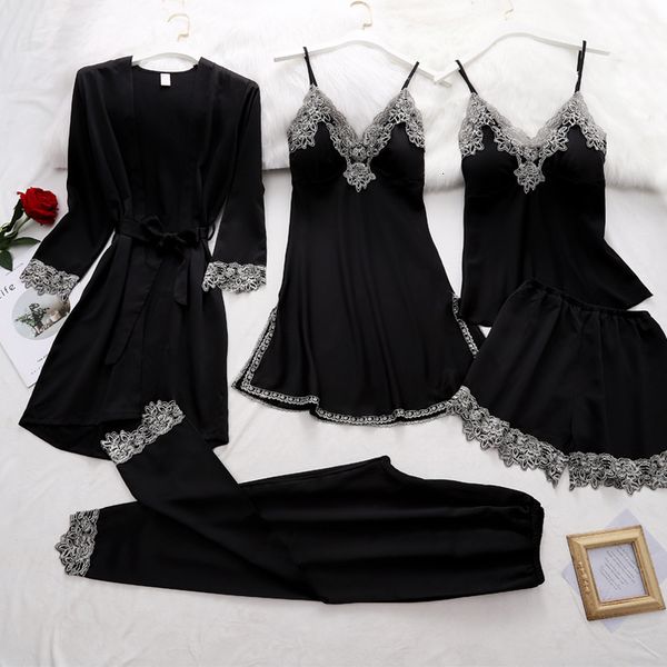 other panties women robe suit pajamas nighty satin kimono bathrobe gown nightdress silky lace sleep set nightwear nightgown 230131, Red;black
other panties women robe suit pajamas nighty satin kimono bathrobe gown nightdress silky lace sleep set nightwear nightgown 230131, Red;black