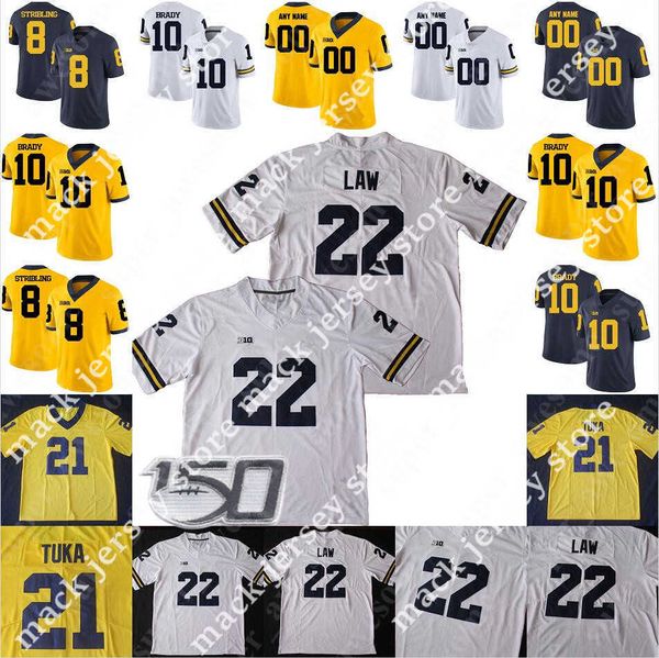 american college football wear michigan wolverines football jersey charles woodson desmond howard tom brady ty law jake long anthony carter, Black
american college football wear michigan wolverines football jersey charles woodson desmond howard tom brady ty law jake long anthony carter, Black