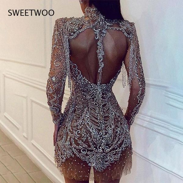 set casual dresses women perspective bodycon evening party sequins strappy mini for female long sleeve high waist short 230131, Red;black
set casual dresses women perspective bodycon evening party sequins strappy mini for female long sleeve high waist short 230131, Red;black